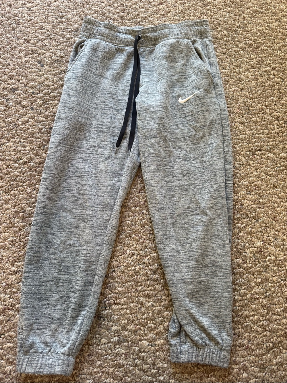 Nike Kids' Gray Marled Jogger Sweatpants
